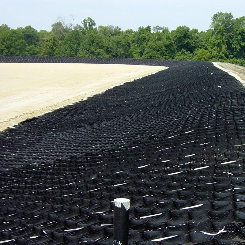 تشک تثبیت کننده شن سیستم سلولی Geocell Gravel Enhancement Ground 2