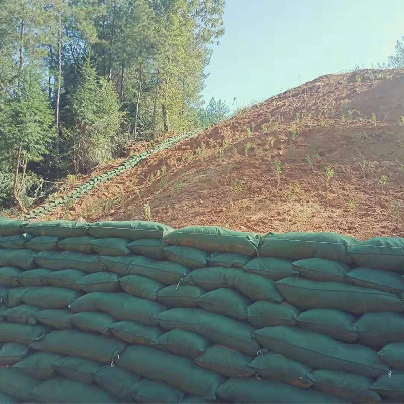 حفاظت از سد ها Geobag Geotextile Nonwoven برای تقویت زیرزمین 1