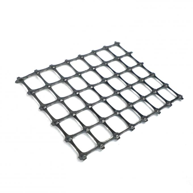 مقاومت کششی بالا PP PET Bi-Axial Geogrid برای پایه های جاده 0