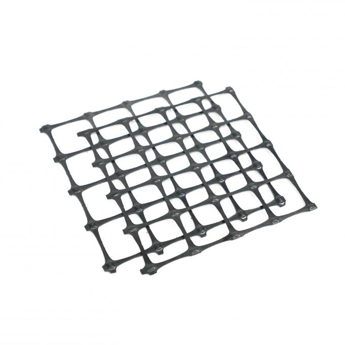 مقاومت کششی بالا PP PET Bi-Axial Geogrid برای پایه های جاده 1