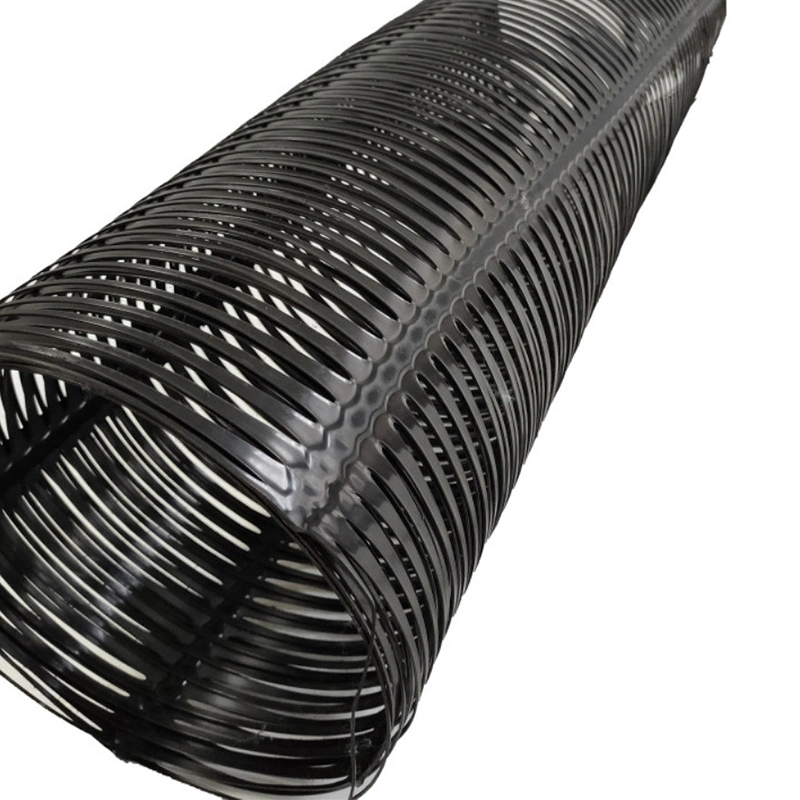 30kn 40kn شبکه شبکه PP پلاستیکی یک محوری Geogrid برای تقویت جاده 0