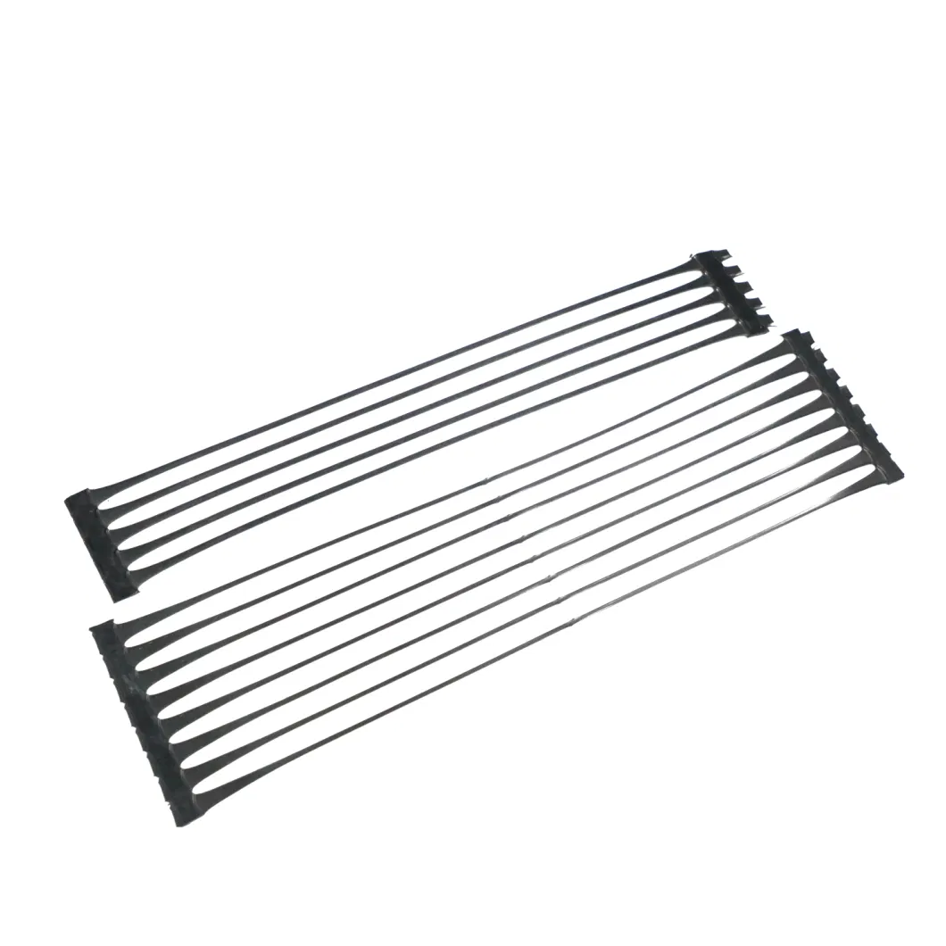 30kn 40kn شبکه شبکه PP پلاستیکی یک محوری Geogrid برای تقویت جاده 2