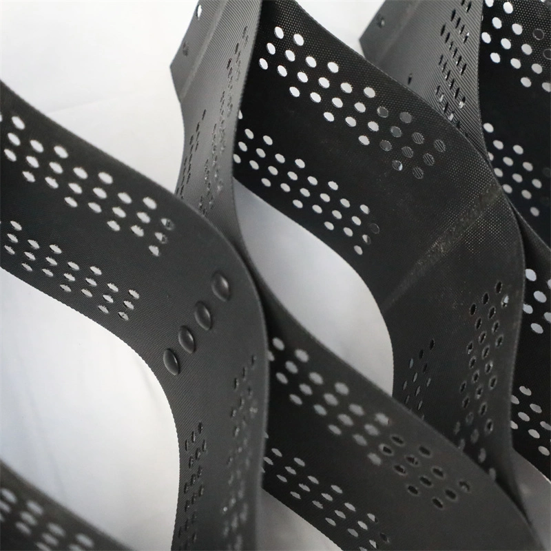 HDPE شبکه خاکستری مواد سیستم راهروی ساختاری Geocell برای تقویت جاده ها سبد چمن شبکه 2