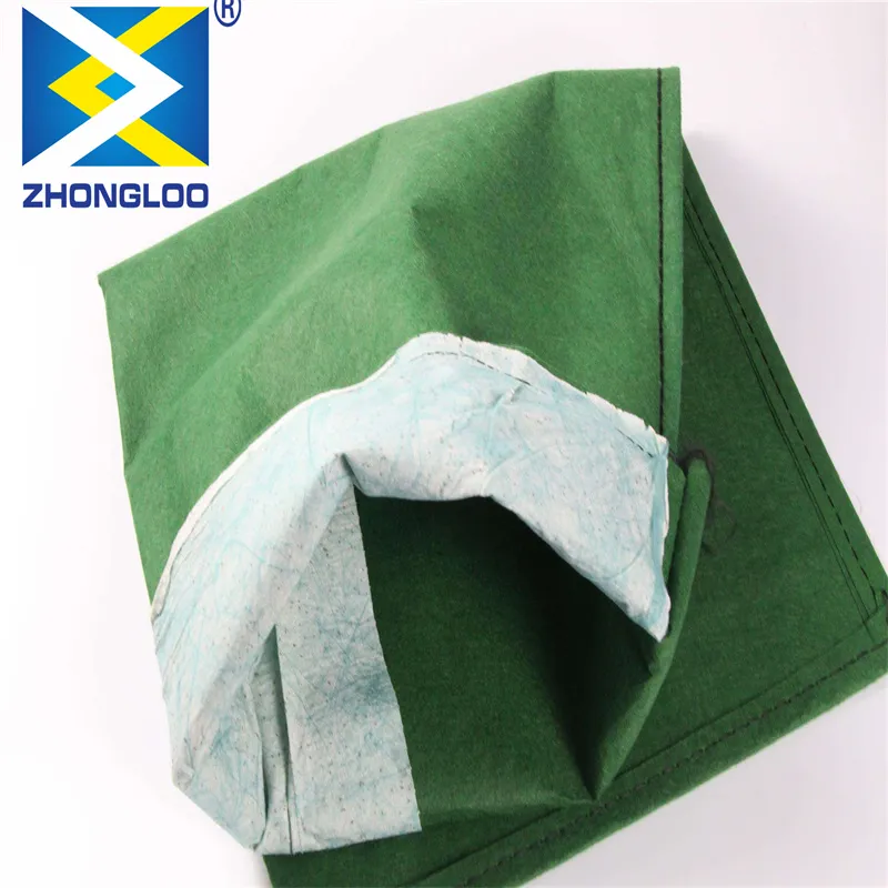 کیسه های ژئویی غیر بافته پلی استر / PP برای حفاظت از شیب و سد چمن برای حفاظت از محیط زیست زیست 8