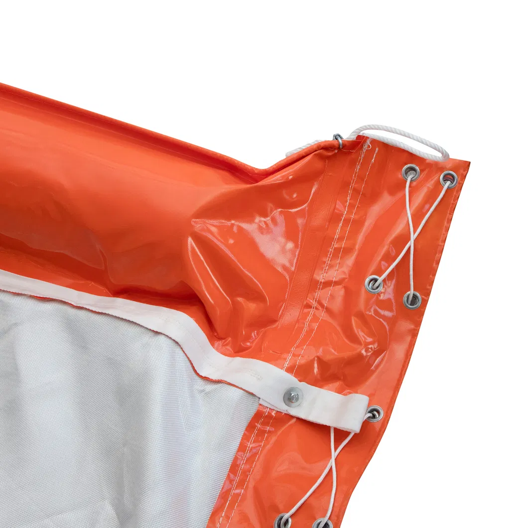 پرده شناور آب برای محیط های آبی سازگار با محیط زیست روغن ریزش بوم PVC پرده شناور 3