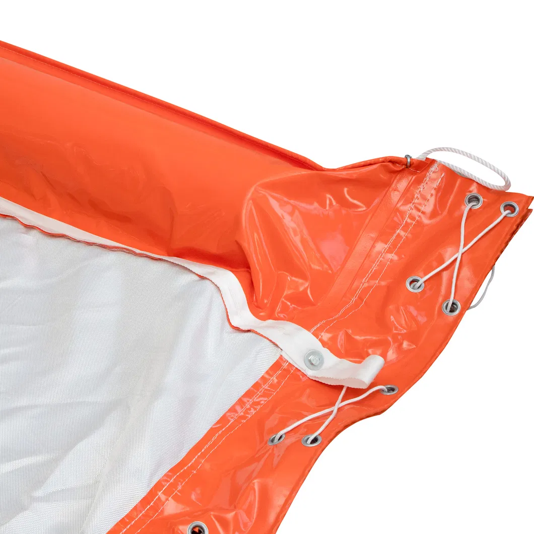 پرده شناور آب برای محیط های آبی سازگار با محیط زیست روغن ریزش بوم PVC پرده شناور 6