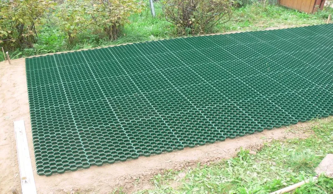 قیمت عمده فروشی چمن زمینی سقف صفحه های خاردار خاکستری چمن کاشت شبکه قالب برای عرضه کارخانه راهرو 8