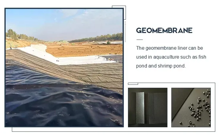 1.0mm 1.5mm 100% مواد نوجوانی ASTM ضد نفوذ ضد آب غیر قابل نفوذ بافت صاف LDPE LLDPE HDPE Geomembrane پوشک استخر برای پوشک معدن زباله 1