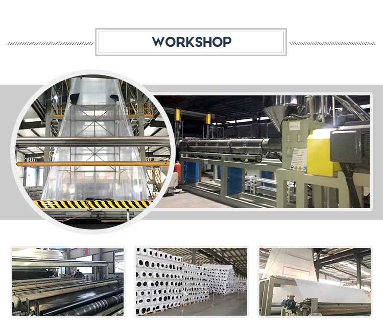 1.0mm 1.5mm 100% مواد نوجوانی ASTM ضد نفوذ ضد آب غیر قابل نفوذ بافت صاف LDPE LLDPE HDPE Geomembrane پوشک استخر برای پوشک معدن زباله 3