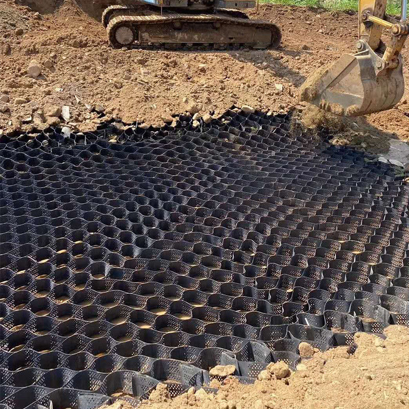 ضد خوردگی 50 میلی متر Hdpe ژئوسل برای تقویت خاک شیب تپه جاده