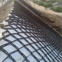 1.0mm - 1.6mm Geocell HDPE مقاوم به اکسید برای حفاظت از شیب جاده