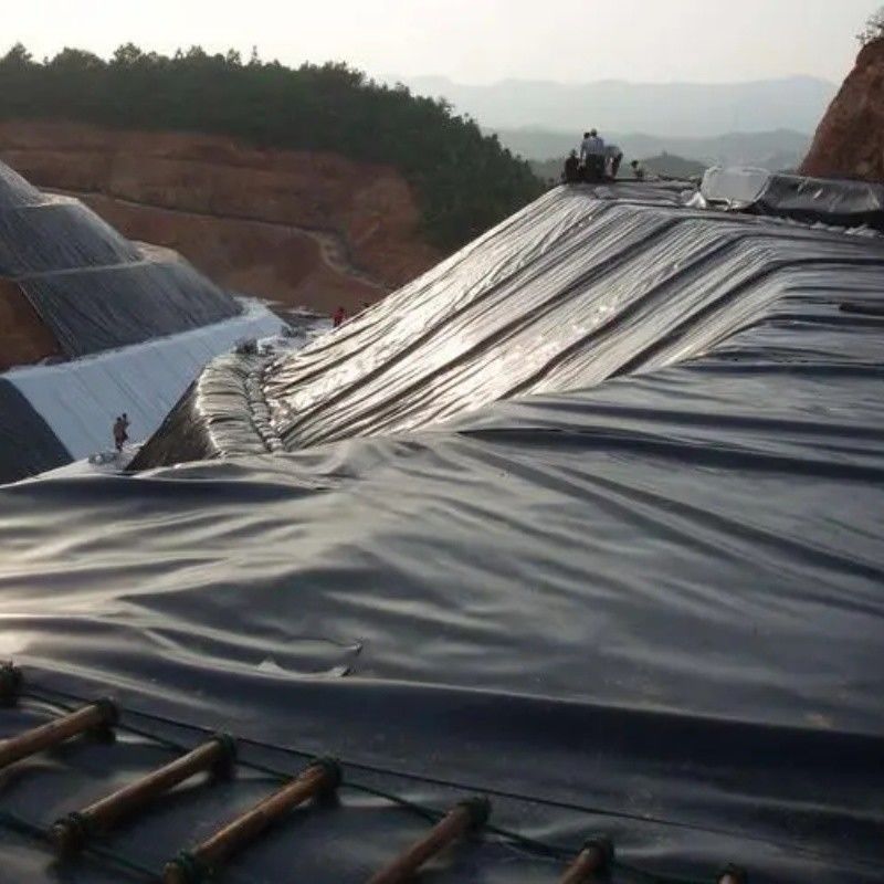 0.5mm 1mm 1.5mm پلاستیک ضد آب آب آبداری ژئوممبران Hdpe Liner مزارع ماهی عمده فروشی ژئوممبران لاینر استخر