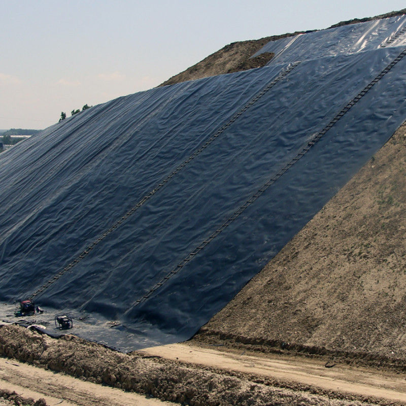 ژئوممبران HDPE/LDPE 1.0mm/1.5mm/2.0mm برای ضد آب / پوشش حوضچه ماهی / محل دفن زباله / دریاچه مصنوعی / معدن / سد / پوشش استخر