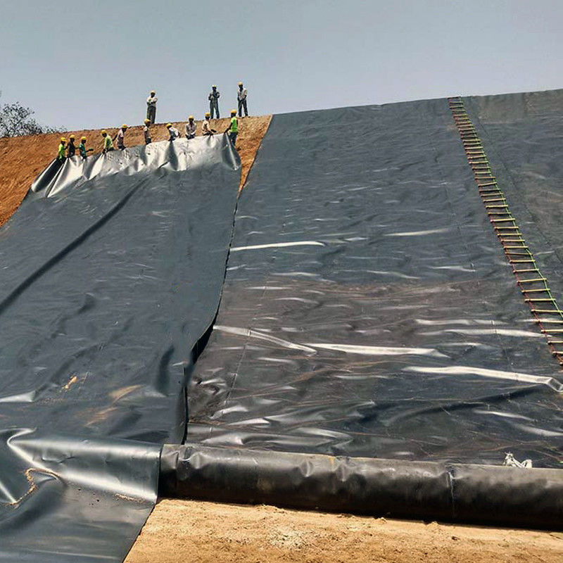 ژئوممبران HDPE/LDPE 1.0mm/1.5mm/2.0mm برای ضد آب / پوشش حوضچه ماهی / محل دفن زباله / دریاچه مصنوعی / معدن / سد / پوشش استخر