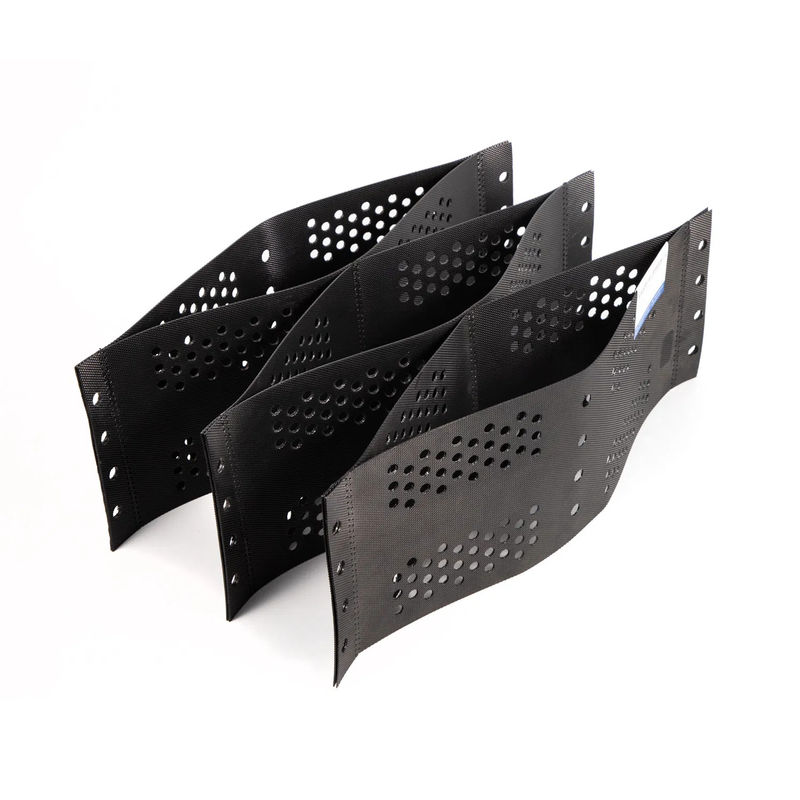 250mm 75mm 100mm 150mm Hdpe ژئوسل با بافت بالا HDPE گچ عسل گچ شبکه پلاستیکی ژئوسل مستقیم قیمت کارخانه