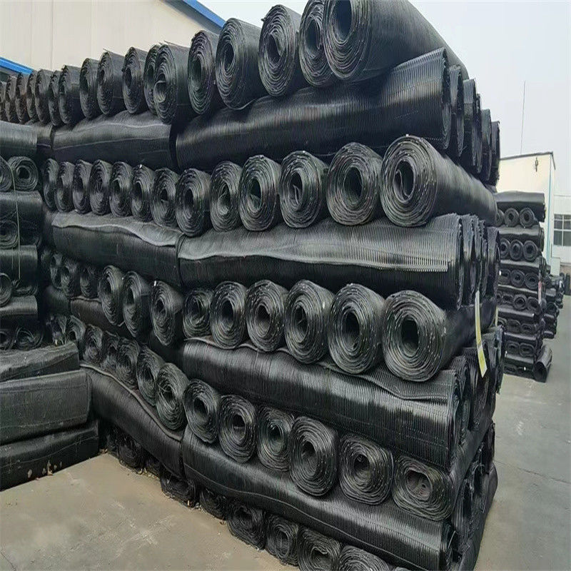 PP پلاستیک PE یک طرفه یک محوری پلی استر Geogrid Gravel Grid زمین تثبیت کننده برای تقویت خاک