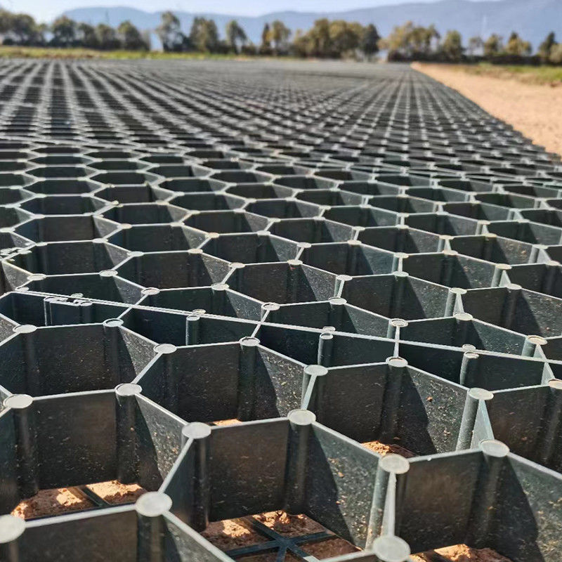 HDPE پلاستیک شبکه چمن متخلخل پیاده روی شبکه سنگ شکن برای کف پارکینگ