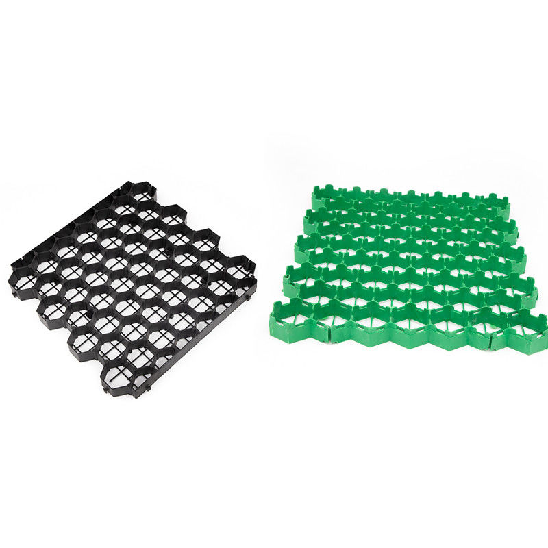 38mm/48mm/68mm شبکه چمن پلاستیکی چمن حفاظت از تشک های HDPE Pavers شبکه برای سیستم تقویت زمین