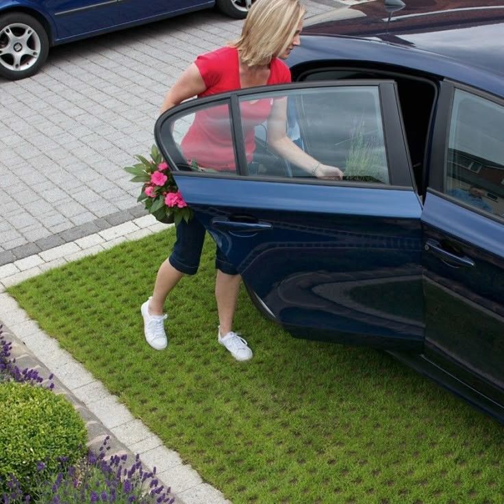 HDPE Pavers Grass Grid پلی استر Geogrid پلاستیک برای پارکینگ زمین آتش خروج عمده فروش زمین زمین زمین زمین زمین