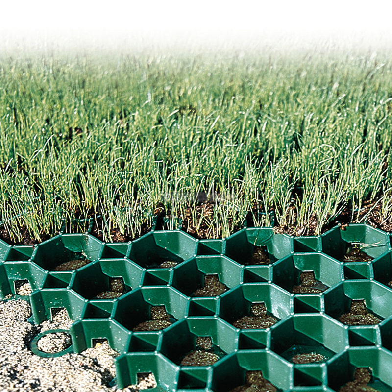 HDPE Pavers Grass Grid پلی استر Geogrid پلاستیک برای پارکینگ زمین آتش خروج عمده فروش زمین زمین زمین زمین زمین
