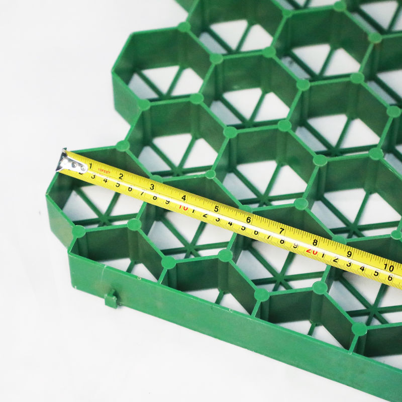 شبکه چمن پلاستیکی برای پارکینگ آتش از محل خروج HDPE Pavers شبکه جغرافیایی برای زمین زمین زمین زمین زمین زمین