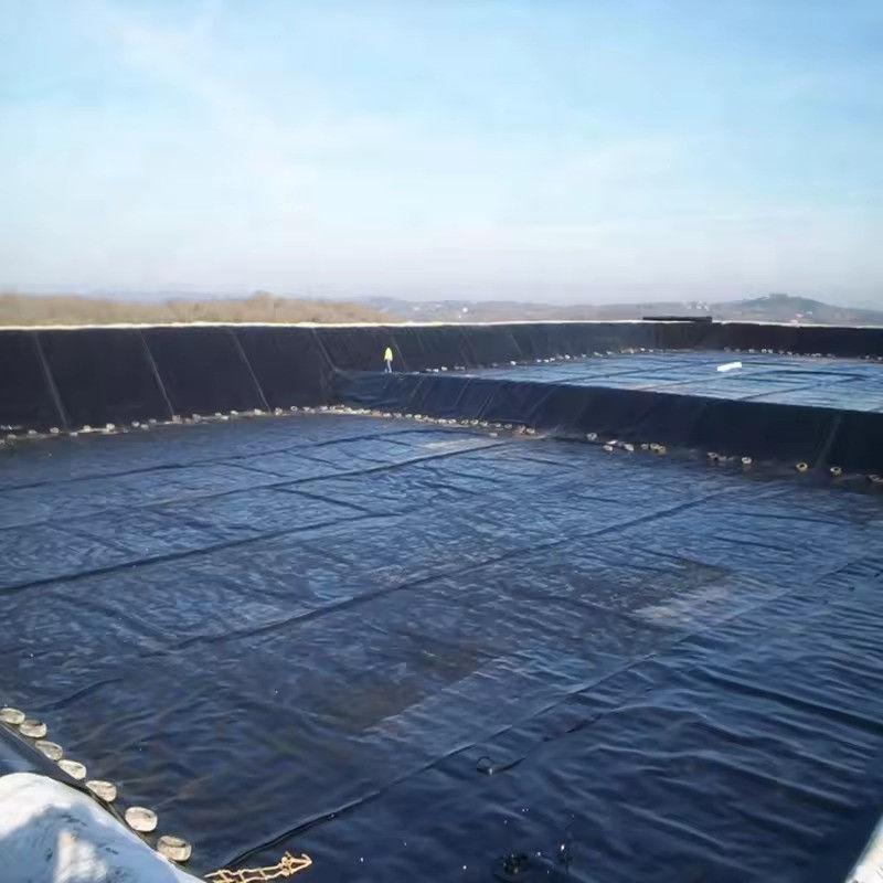 ژئوممبران HDPE با استحکام بالا و عمر طولانی برای تصفیه خانه‌های فاضلاب، پروژه‌های انرژی زیستی و مخازن ذخیره آب صنعتی