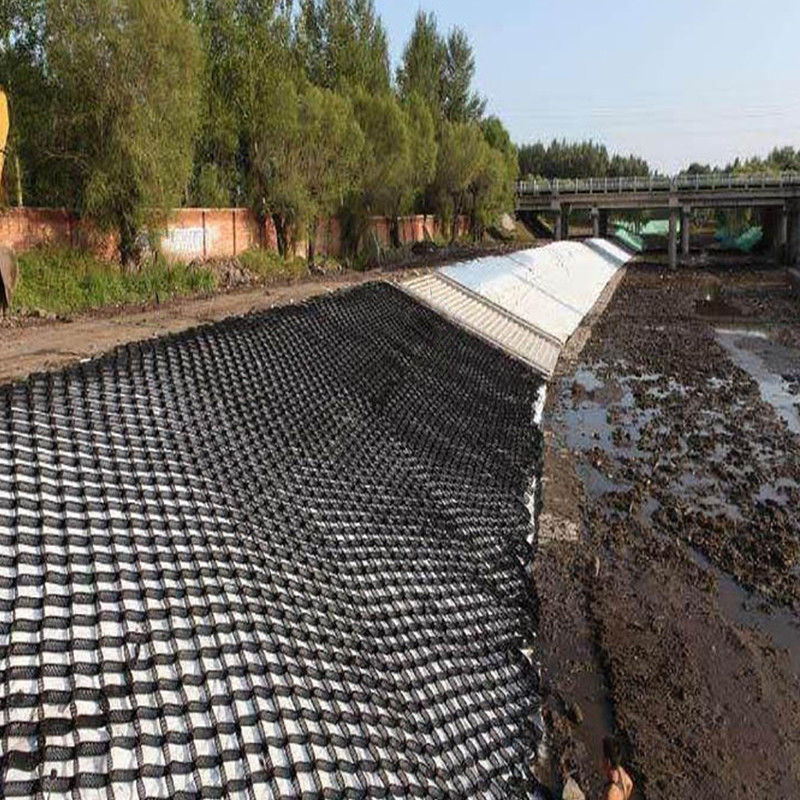 Textured and Perforated HDPE Honeycomb Plastic Geocell Gravel Grid for Road Construction Stabilization