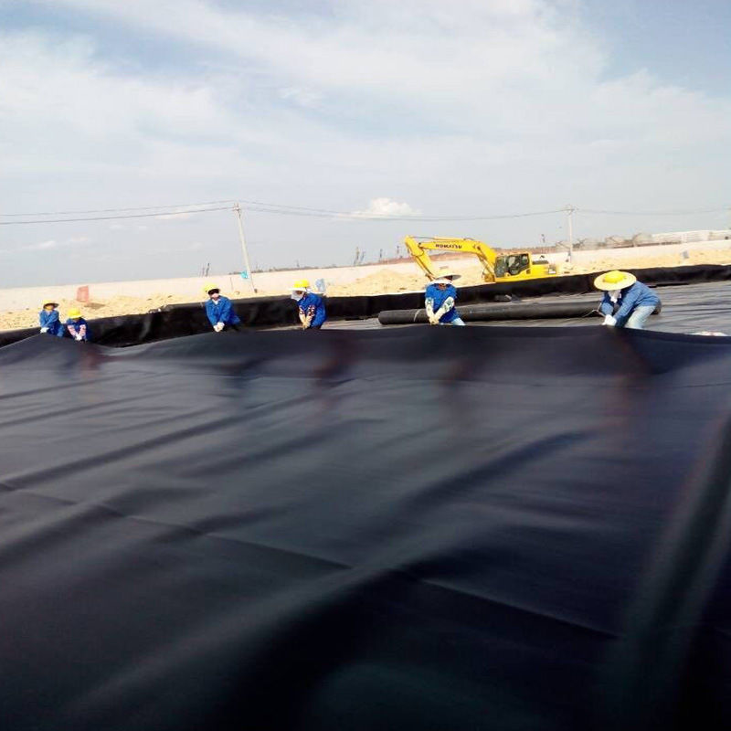 پوشش ژئوممبران 0.5mm 1mm 1.5mm 2mm HDPE LDPE Lldpe PVC EVA پوشش ژئوممبران