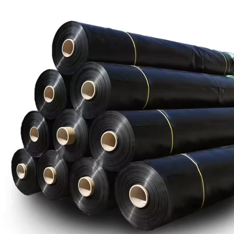 ژئوممبران استخر کشاورزی 1 میلی‌متری ضدآب HDPE ژئوممبران محل دفن زباله 0.75 میلی‌متری 1.5 میلی‌متری لاینر استخر