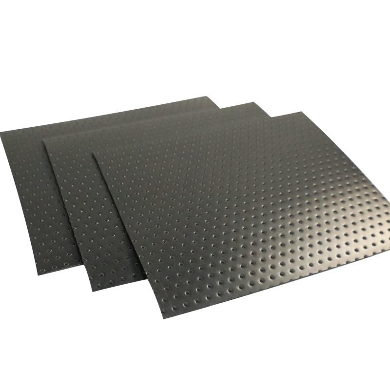 ضد آب چگالی بالا ضد گرمای سیاه HDPE لاینر استخر ژئوممبران لاینر استخر برای سقف ماهی لاینر استخر زباله استخراج