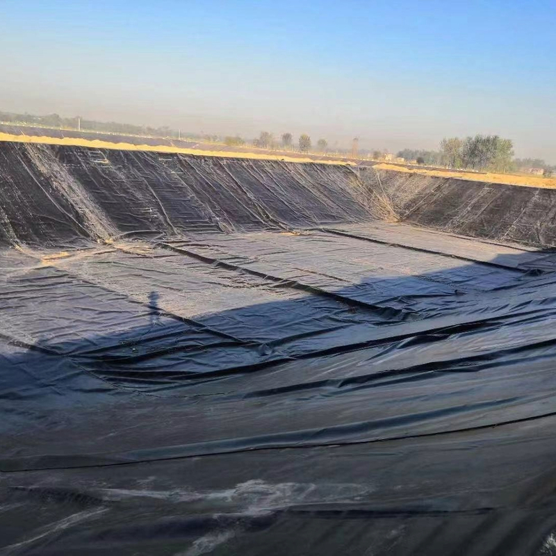 پوشش ژئوممبران HDPE برای آبداری، مزارع ماهی، استخر، سد، استخر و کاربردهای نگهداری آب