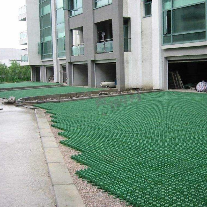 شبکه سنگ شکن علف های HDPE سنگین برای تقویت زمین نفوذ پذیر، جاده ها، پارکینگ ها، منظره سازی و ثبات چمن