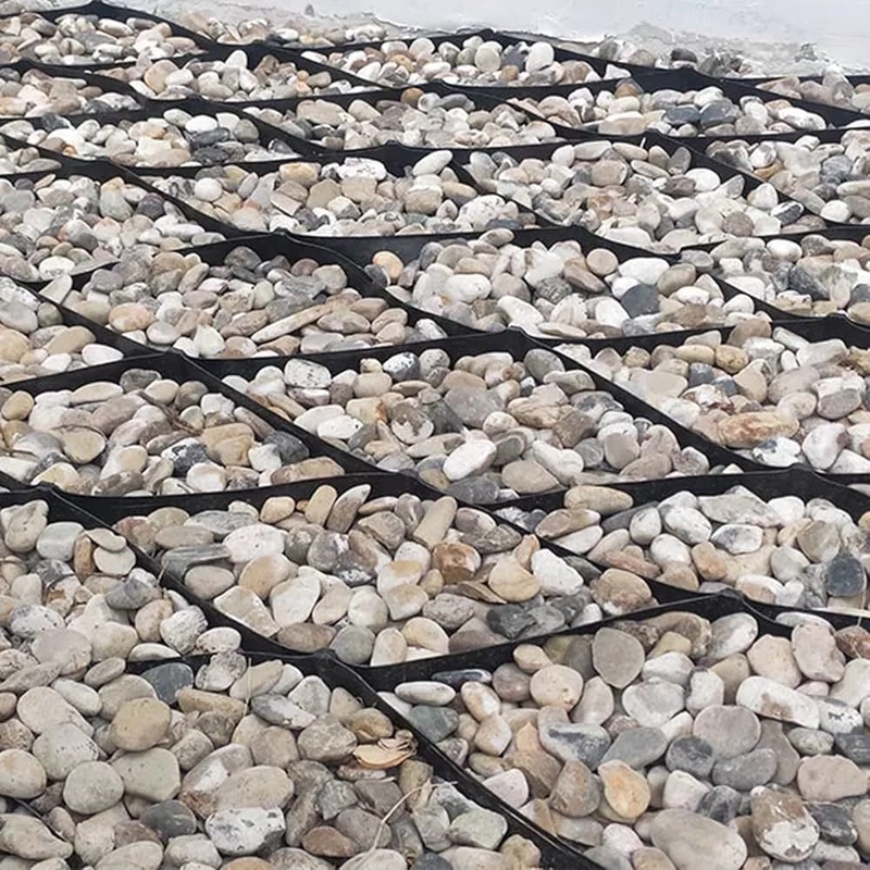 ژئوسل های HDPE با دوام، ژئوسل HDPE با سطح صاف برای جاده ها، کنترل فرسایش برای شیب ها، پشتیبانی از دیوار حائل